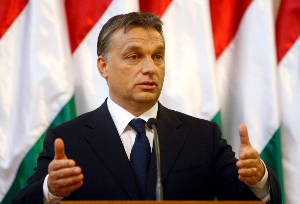 VICTOR ORBAN. Ungarns statsminister mener at forrædere og landssvikere på venstresiden ønsker å ødelegge Europa og de europeiske folkeslagene.